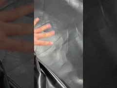 黒いPVCタールン織物 14oz 16x27 4x8ft フラットベッドトラックのための木材タールン