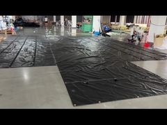 フラットベッドトラック用の 16x27 4x8ft 木材タールプ