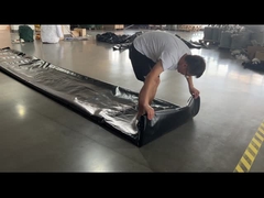 木材タール トラック 荷物カバー 重用型PVCフラットベッドタール16x27+4x8